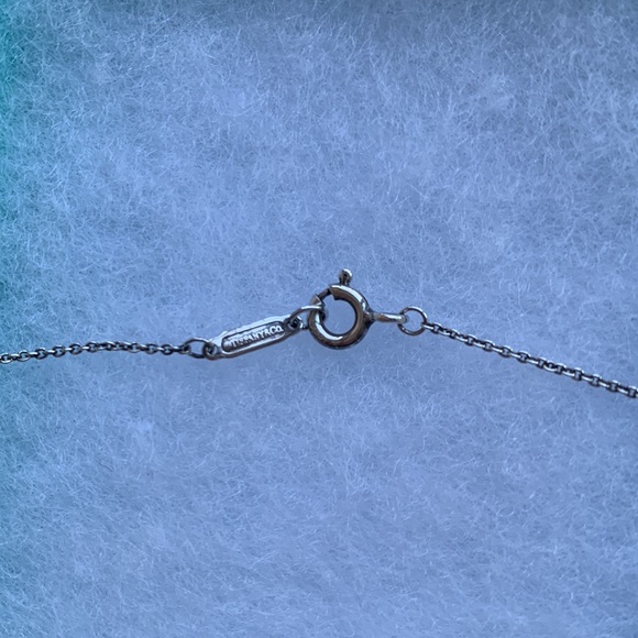 Tiffany & Co. Pink Sapphire Heart Key Necklace - Picture 6 of 8